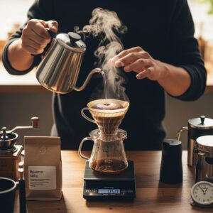Teknik dalam Membuat Kopi Manual Brew