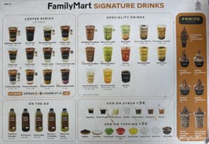 Menu Kopi Family Mart